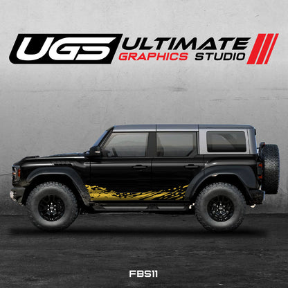 Ford Bronco Dirt Side Graphics