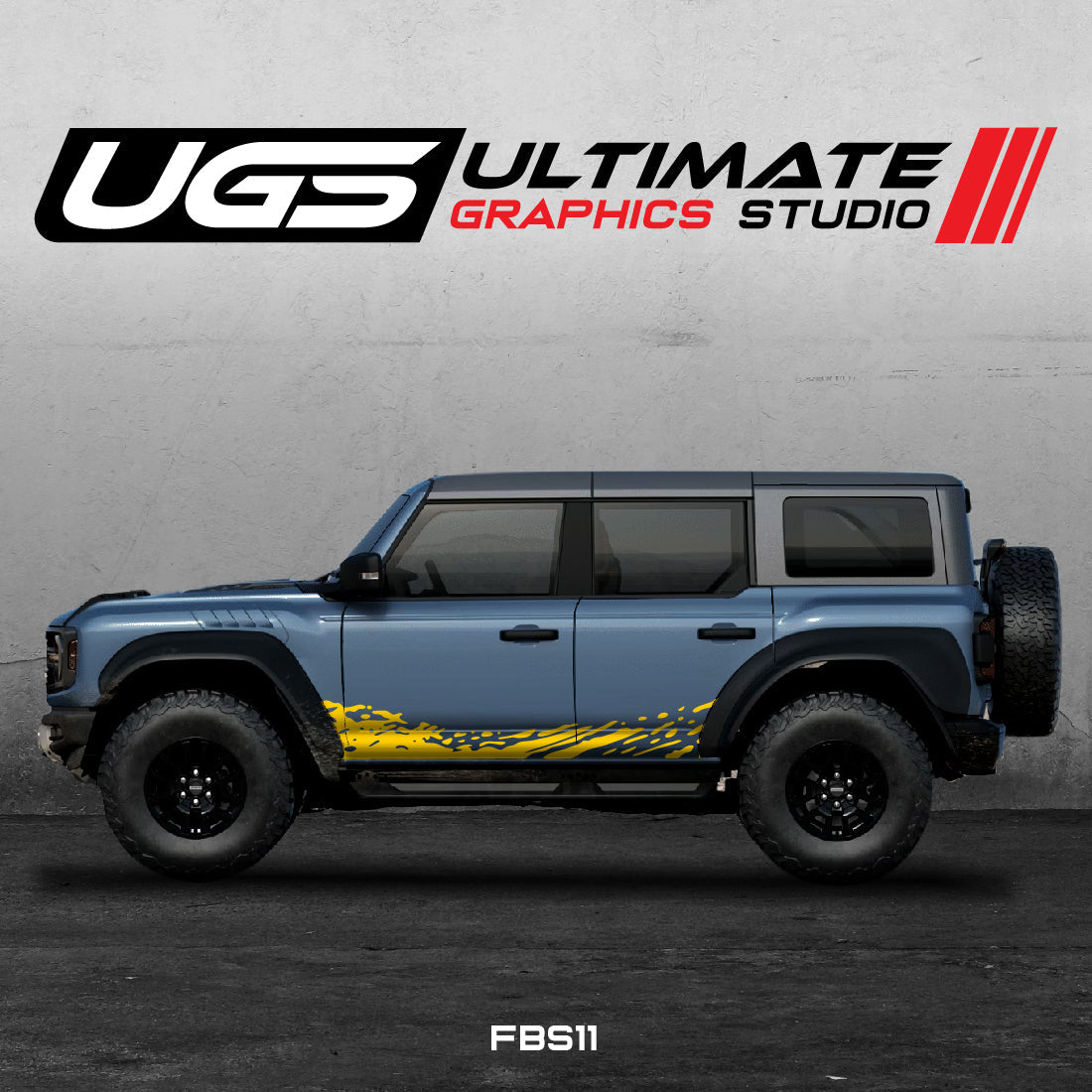 Ford Bronco Dirt Side Graphics