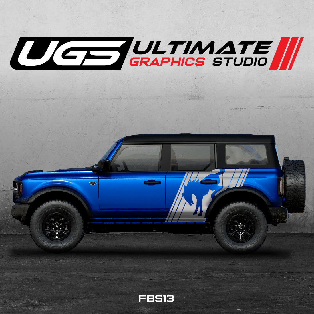 Ford Bronco Side Logo Graphic