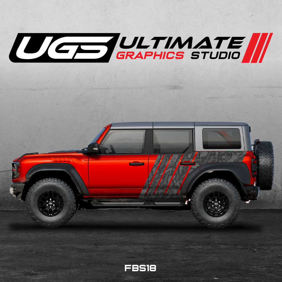 Ford Bronco Printed Graphics Kit