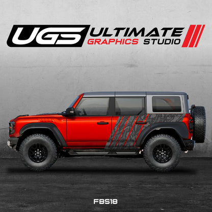 Ford Bronco Printed Graphics Kit