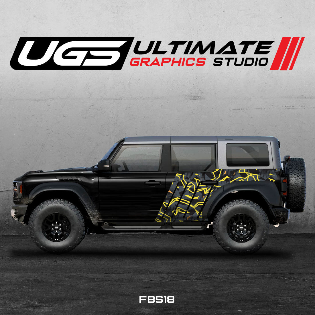 Ford Bronco Printed Graphics Kit