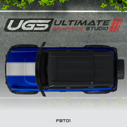 Ford Bronco Top Stripe Graphic
