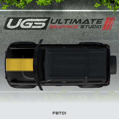 Ford Bronco Top Stripe Graphic