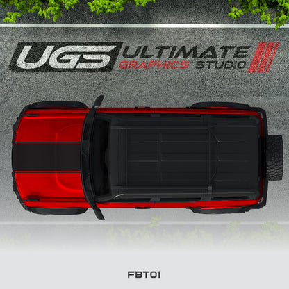Ford Bronco Top Stripe Graphic