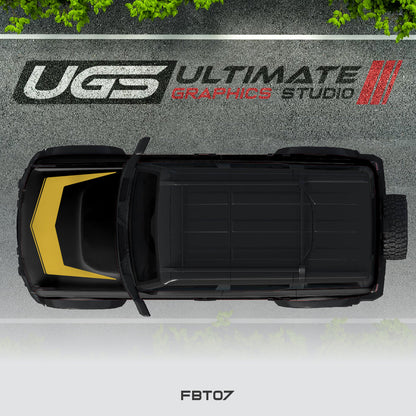 Ford Bronco Hood Graphics 1 Color