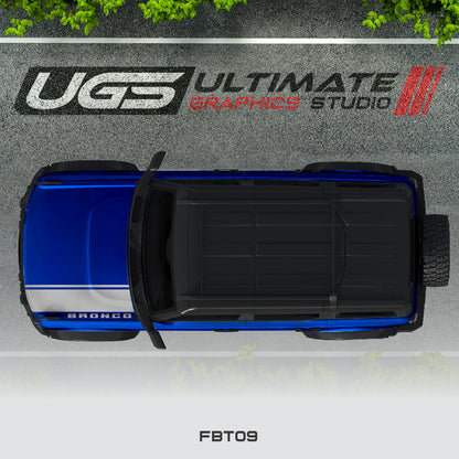 Ford Bronco Hood Stripe 1 Color