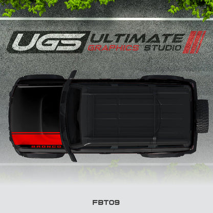 Ford Bronco Hood Stripe 1 Color