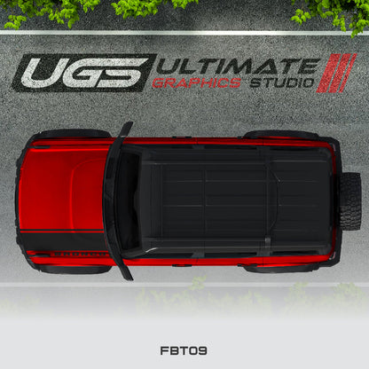 Ford Bronco Hood Stripe 1 Color