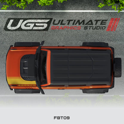 Ford Bronco Hood Stripe 1 Color