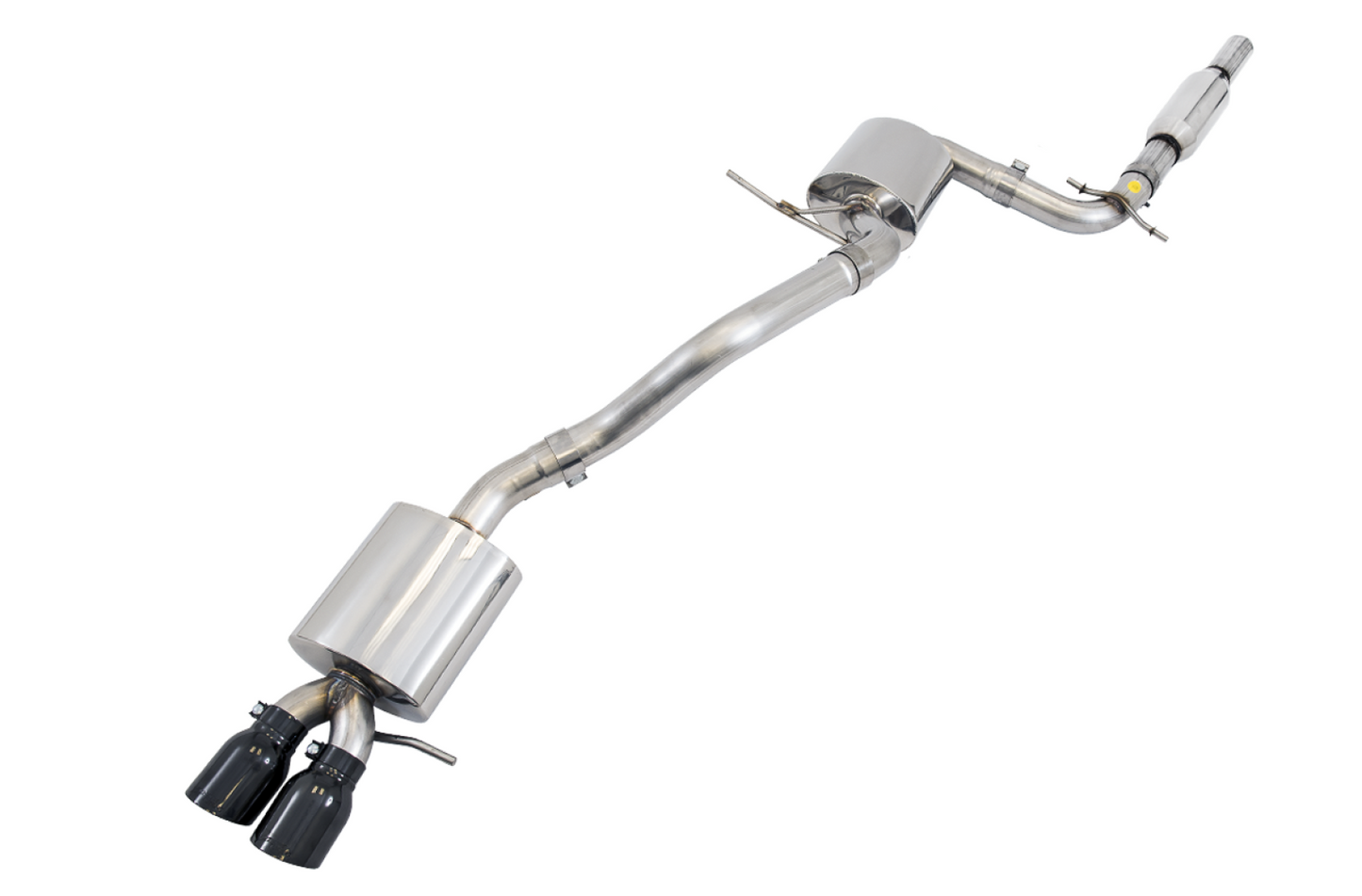 AWE Tuning Touring Edition Exhausts for MK5 Jetta, MK6 Sportwagen 2.5L - Diamond Black Tips 3015-23048