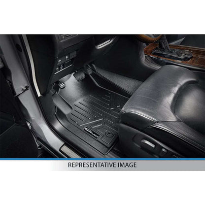 SMARTLINER Custom Fit Floor Liners For 2001-2007 Silverado/Sierra 1500/2500/3500 Double/Extended Cab Classic Body Style