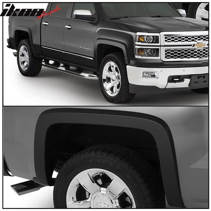 2014-2018 Chevy Silverado 1500 2500HD 3500HD Fender Flares OE Style PP