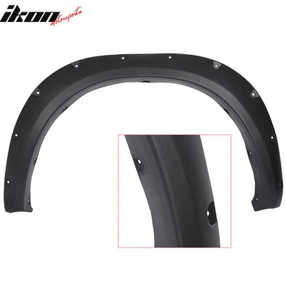 2010-2018 Dodge Ram 2500 3500 Pocket Rivet Style 4PCS Fender Flares PP