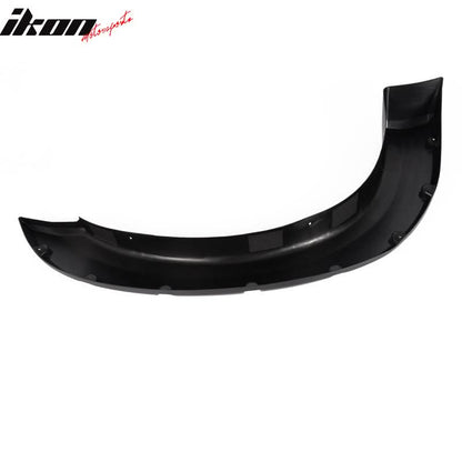 1999-2007 Ford F250 350 Super Duty Black Fender Flares Set PP 4PCS