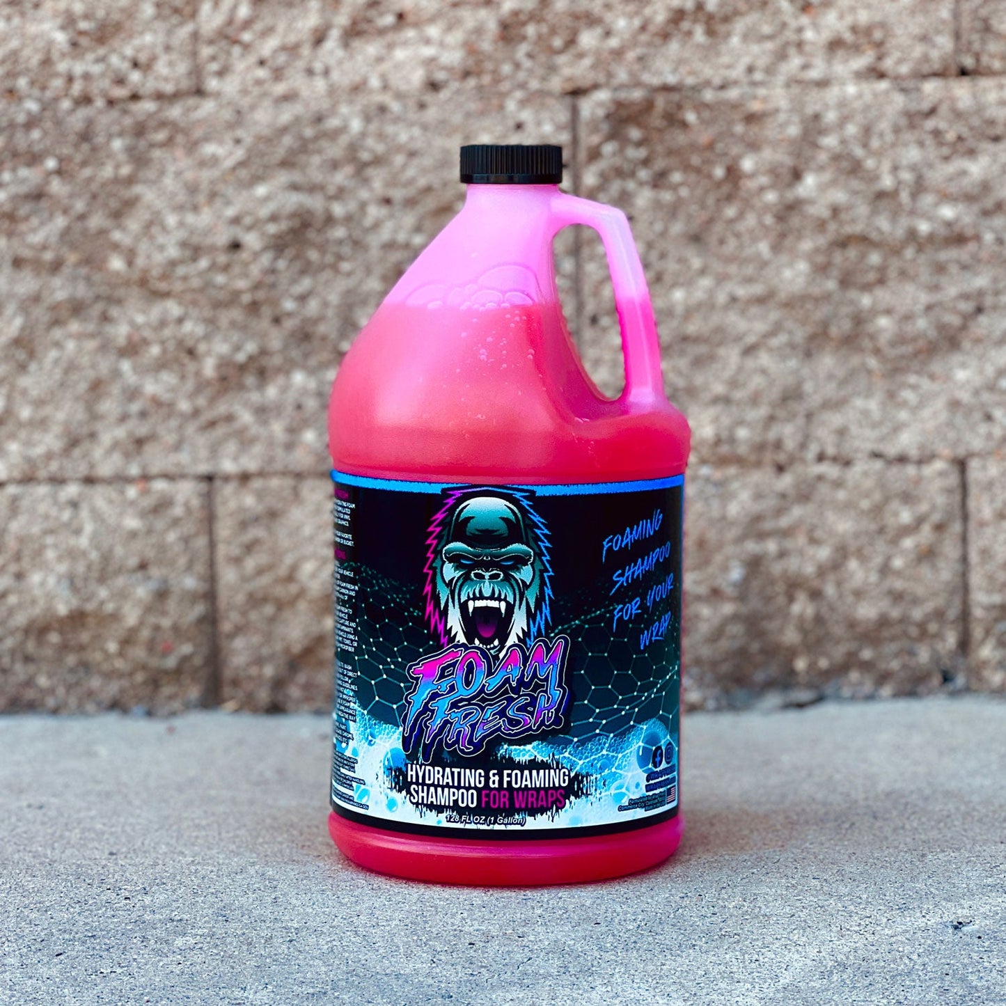 Foam Fresh Gallon - Foaming Car Shampoo for Wraps and PPF - 128 FL OZ