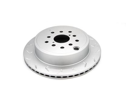 FactionFab Slotted Rear Rotor V2 Dual Drilled - Subaru WRX 2022+ 6mt / FR-S / BRZ / 86 2013+