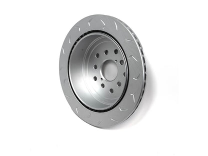 FactionFab Slotted Rear Rotor V2 Dual Drilled - Subaru WRX 2022+ 6mt / FR-S / BRZ / 86 2013+