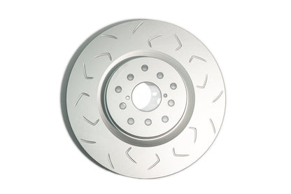 FactionFab Slotted Front Rotor V2 Dual Drilled - Subaru STI 2004-2017
