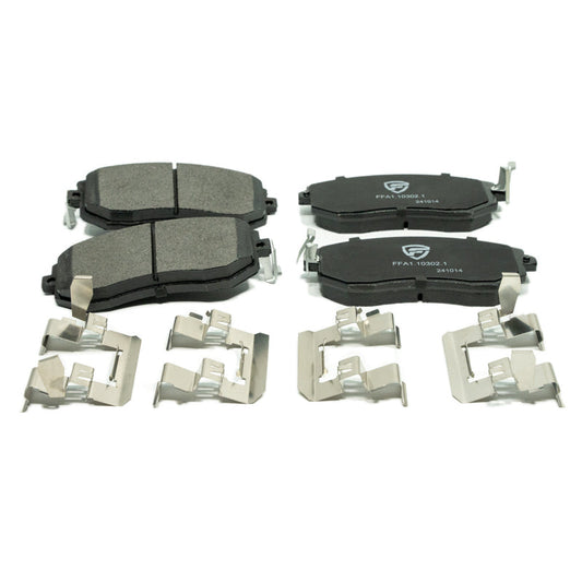 FactionFab V2 Brake Pads - 2011-14 Subaru WRX, 2013+ BRZ/86 - Front