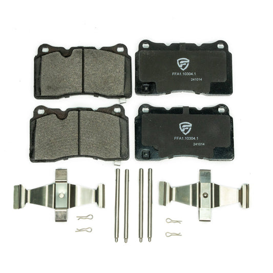 FactionFab V2 Brake Pads - 2004-17 Subaru STI - Front