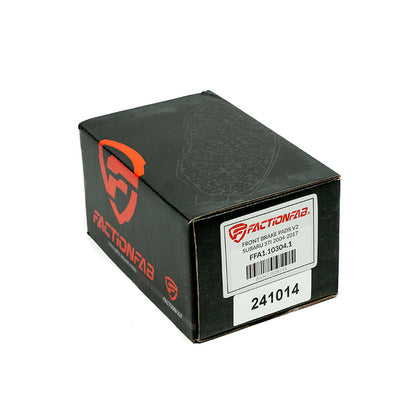 FactionFab V2 Front Brake Pads - 2003-2015 Mitsubishi Lancer EVO