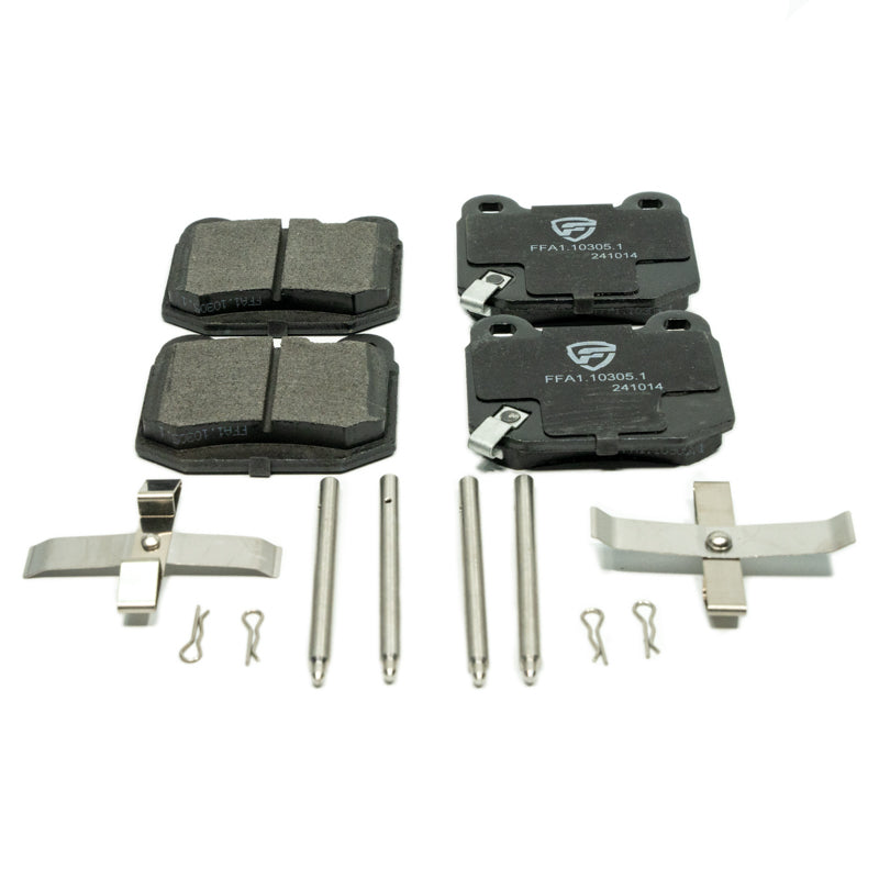 FactionFab V2 Brake Pads - 2004-17 Subaru STI - Rear