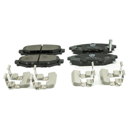 FactionFab V2 Brake Pads - 2008-21 Subaru WRX - Rear