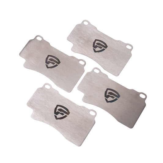 FactionFab Titanium Front Brake Shim Set 4 Piston Brembo / 2004-2017 STI