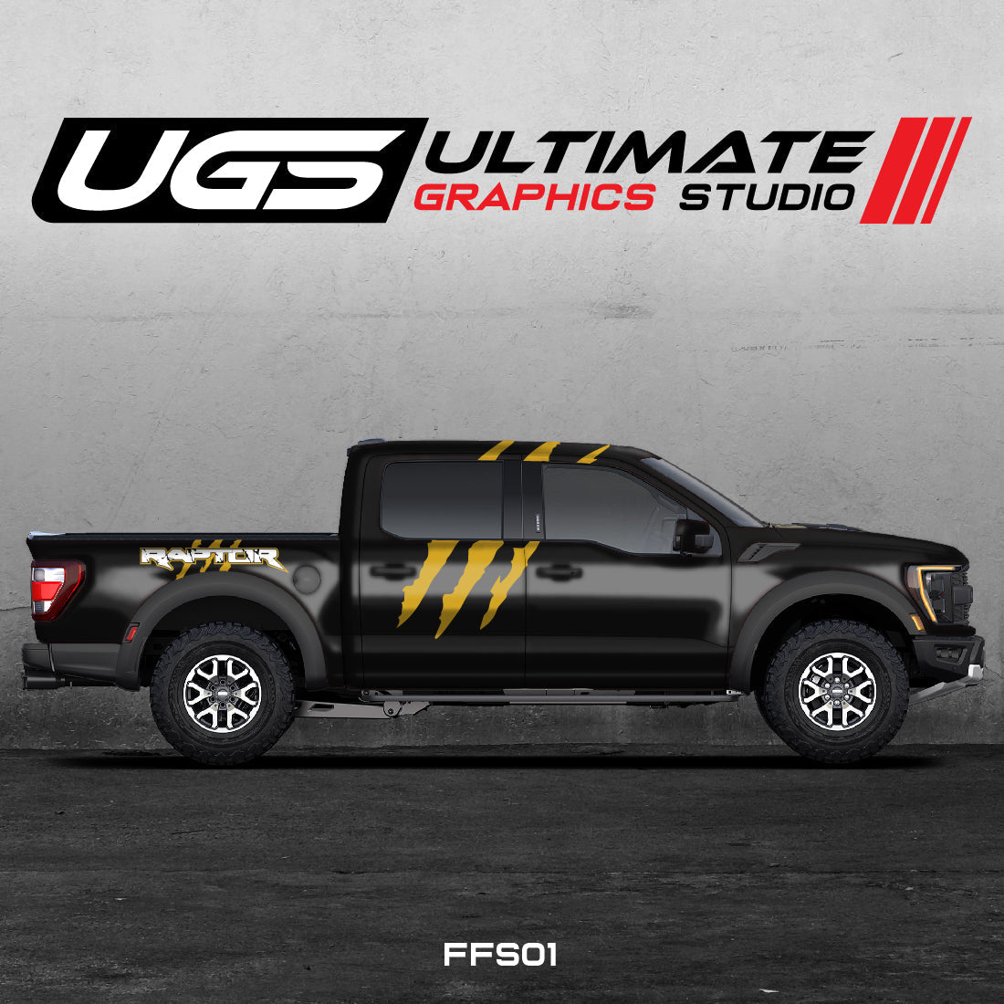 F-150 Raptor 2 Color Graphics