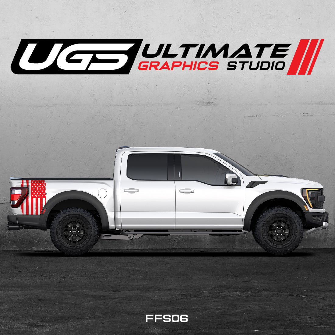 Ford Pickup Single Color Flag