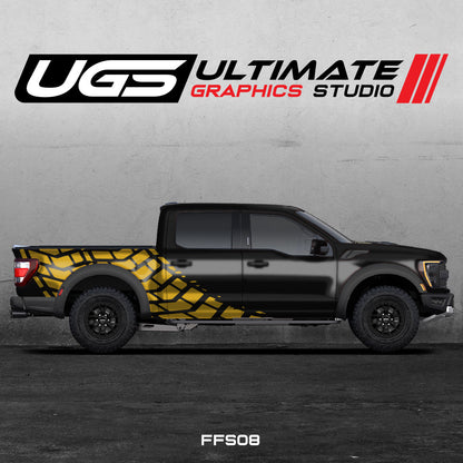 Ford Pickup Tire Marks 1 Color Graphics