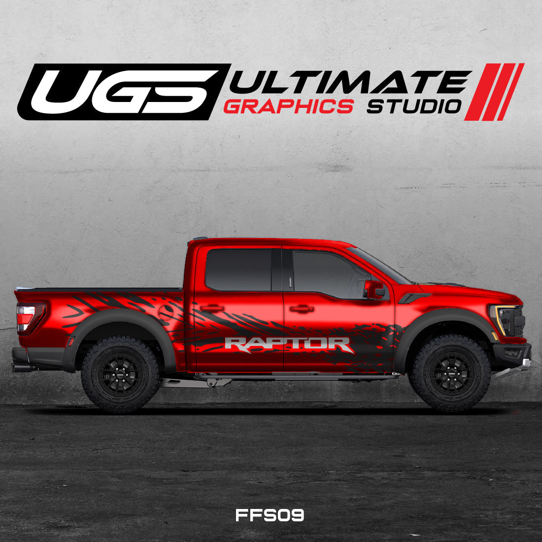 F-150 Raptor Graphics 2 Color