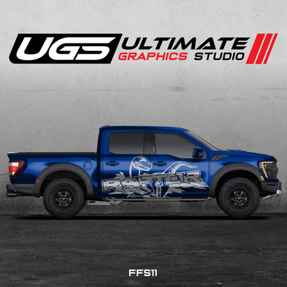 F-150 Raptor Side Graphics 1 Color