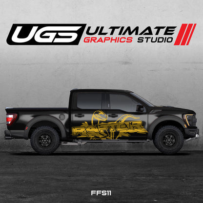 F-150 Raptor Side Graphics 1 Color