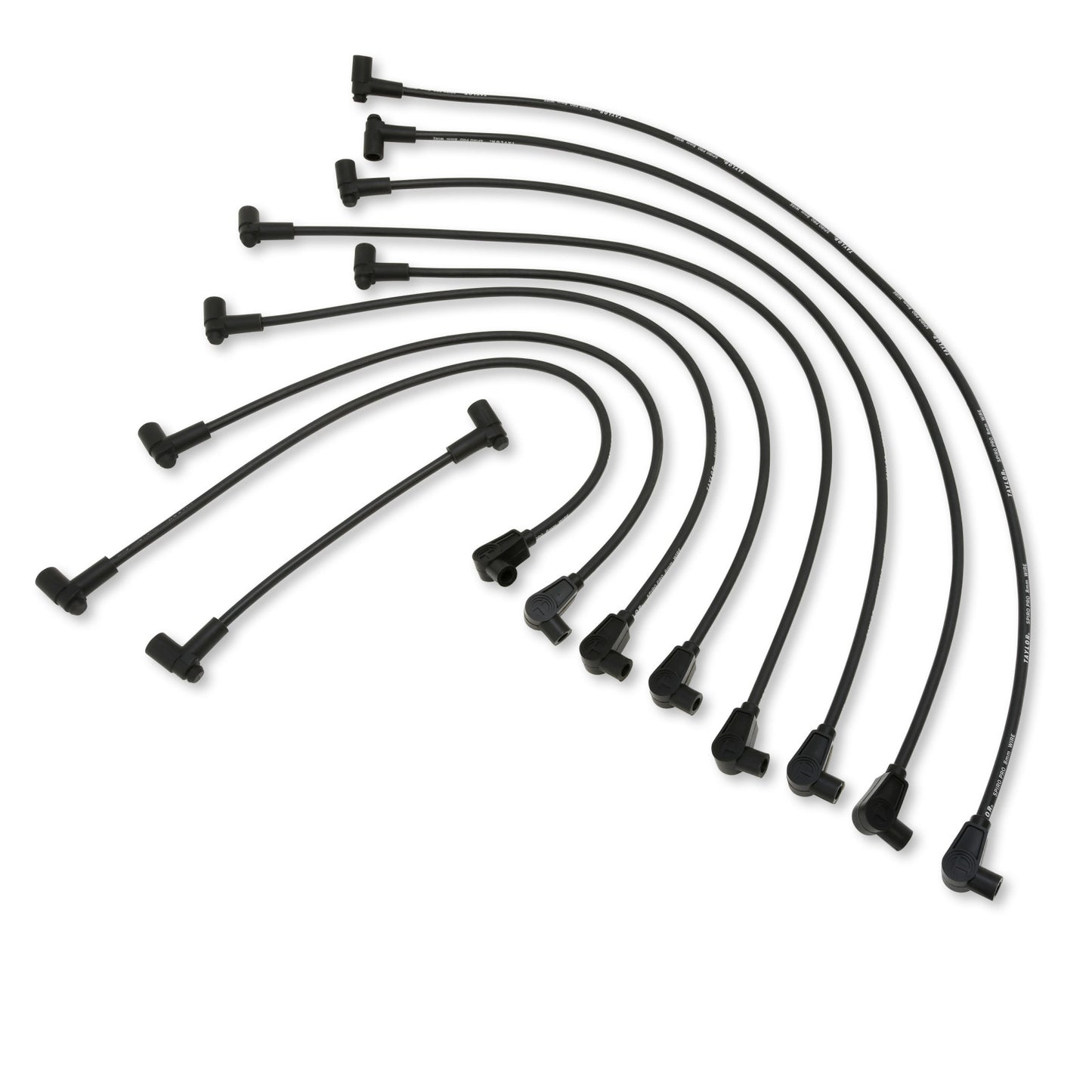 Taylor Cable 8mm Spiro-Pro custom 8 cyl black 72005