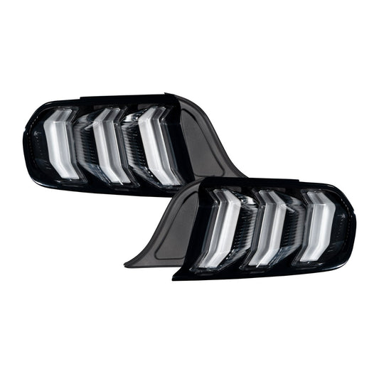 Form Lighting 2015-2022 Ford Mustang LED Tail Lights Clear Pair  FL0006