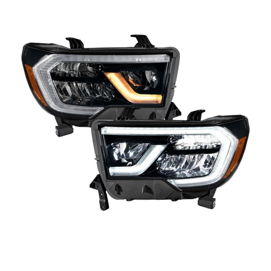 Form Lighting 2007-2013 Toyota Tundra and 2008-2017 Sequoia LED Reflector Headlights Pair  FL0010