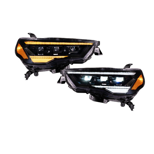 Form Lighting 2014-2024 Toyota 4Runner Sequential LED Projector Headlights Pair  FL0017