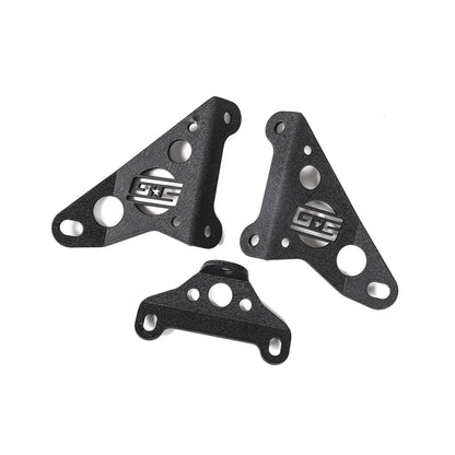 GrimmSpeed Front Mount Intercooler Kit - Black Core with Red Piping - 2015-21 Subaru STI GRM090258