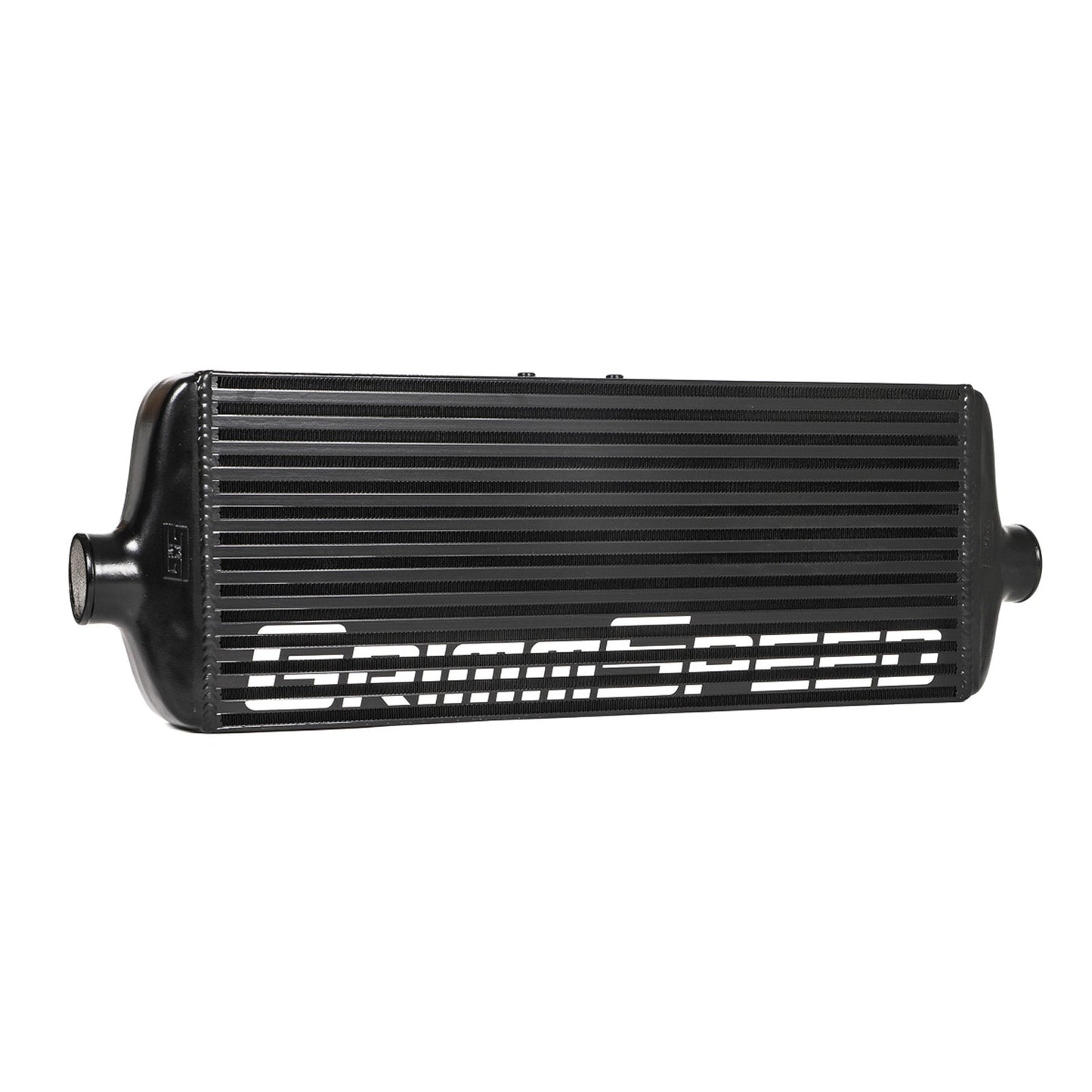 GrimmSpeed Front Mount Intercooler Kit - Black Core with Red Piping - 2015-21 Subaru STI GRM090258