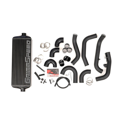 GrimmSpeed Front Mount Intercooler Kit - Black Core with Black Piping - 2015-21 Subaru STI GRM090257