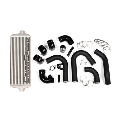 GrimmSpeed Front Mount Intercooler Kit - Raw Core with Black Piping - 2015-21 Subaru WRX GRM090239