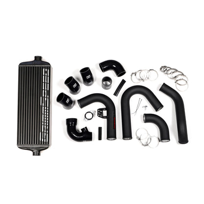 GrimmSpeed Front Mount Intercooler Kit - Black Core with Black Piping - 2015-21 Subaru WRX GRM090256