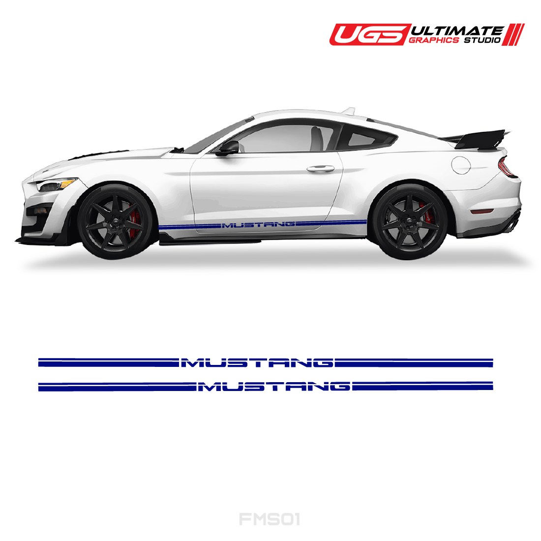 Ford Mustang Side 1 Color Graphics