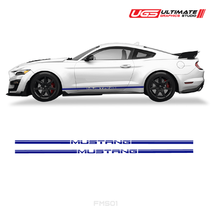 Ford Mustang Side 1 Color Graphics