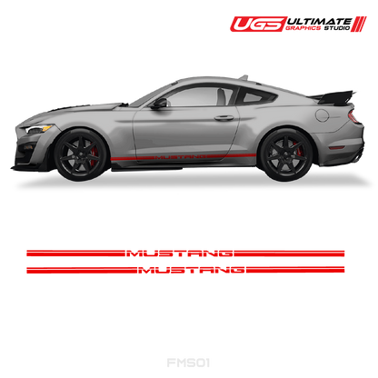 Ford Mustang Side 1 Color Graphics