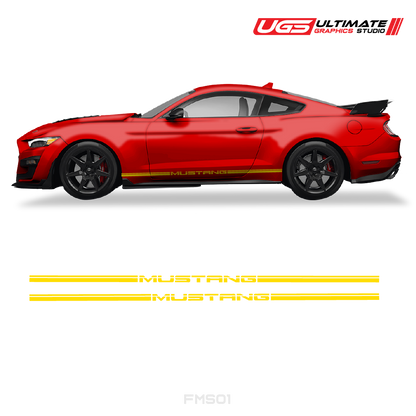 Ford Mustang Side 1 Color Graphics