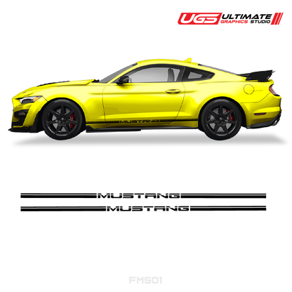 Ford Mustang Side 1 Color Graphics