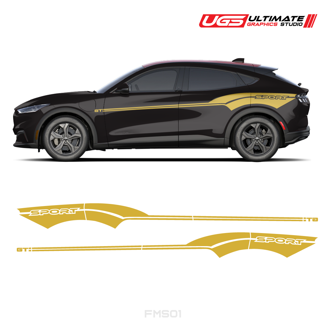 Ford Mach-E Sport - Custom Text